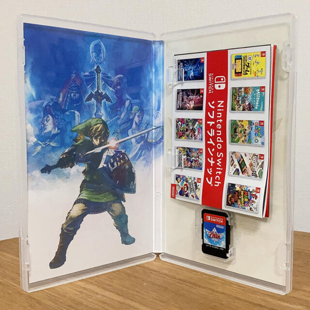 任天堂(ニンテンドウ)の【美品】ゼルダの伝説 スカイウォードソード HD Switch エンタメ/ホビーのゲームソフト/ゲーム機本体(家庭用ゲームソフト)の商品写真