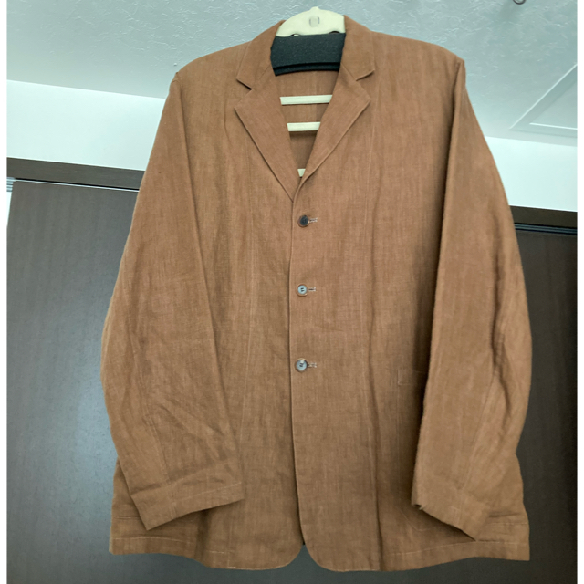 COMOLI(コモリ)のオーラリー　リネン　ジャケット　サイズ3 メンズのジャケット/アウター(テーラードジャケット)の商品写真