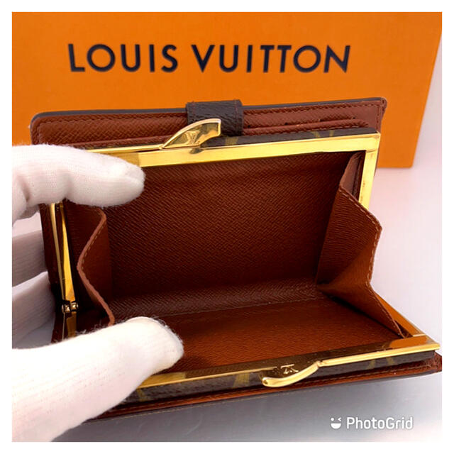 LOUIS VUITTON(ルイヴィトン)の❤️新品同様❤️ルイヴィトン モノグラム ポルトフォイユヴィエノワ　ガマ口財布 レディースのファッション小物(財布)の商品写真