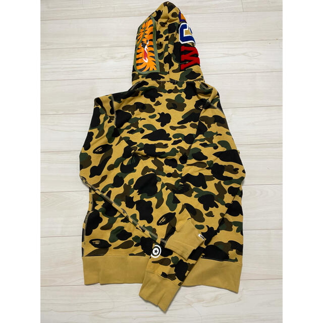 A BATHING APEシャークパーカー1st Camo XLサイズ