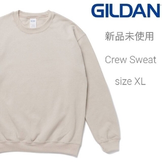 ギルタン(GILDAN)の新品未使用 ギルダン ビッグサイズ 無地 トレーナー サンドベージュ XL(スウェット)