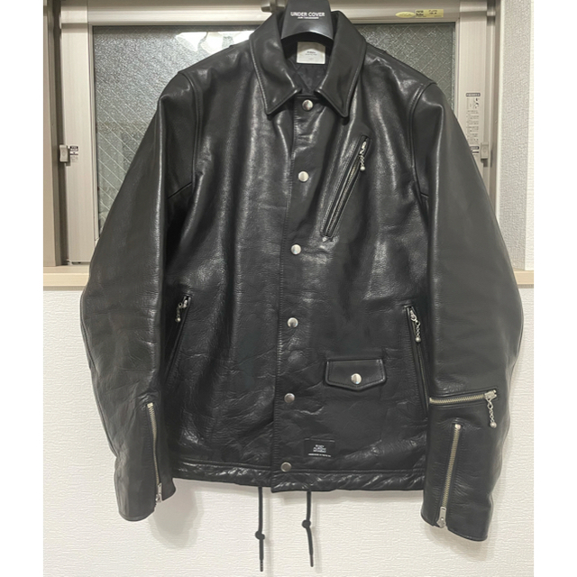 upper field one レザーコーチジャケット Lサイズ - レザージャケット upper field one レザーコーチジャケット Lサイズ - レザージャケット