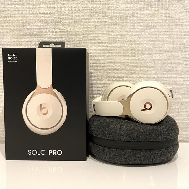 Beats by Dr Dre SOLO PRO IVORY ヘッドフォンスマホ/家電/カメラ