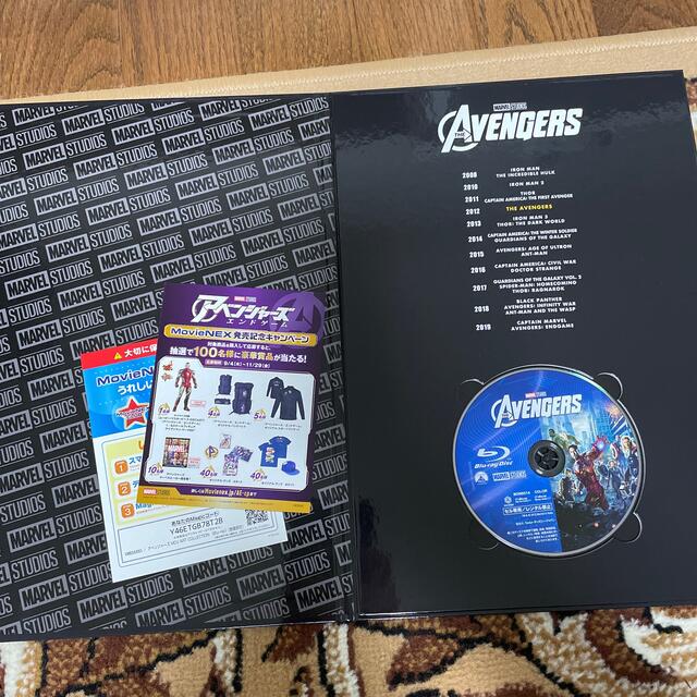 MARVEL アベンジャーズ ブルーレイ エンタメ/ホビーのDVD/ブルーレイ(外国映画)の商品写真