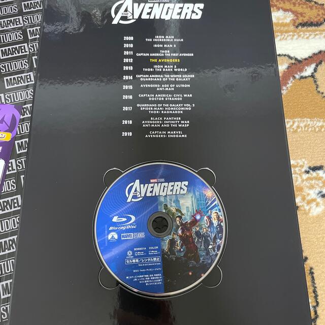 MARVEL アベンジャーズ ブルーレイ エンタメ/ホビーのDVD/ブルーレイ(外国映画)の商品写真