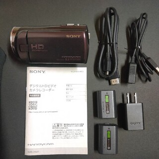 ソニー(SONY)の【miko様専用】SONY 　ビデオカメラ　HDR-CX420(ビデオカメラ)