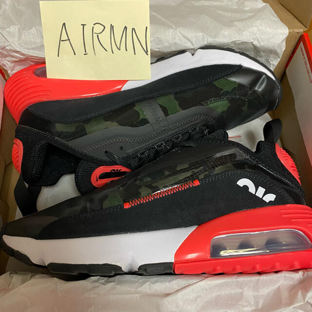 NIKE atmos AIRMAX2090 ダックカモ　27.5 us9.5スニーカー