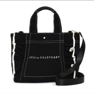 ジルバイジルスチュアート(JILL by JILLSTUART)のゲリラSALE！JILL by JILLSTUART フリルキャンバストート(ショルダーバッグ)