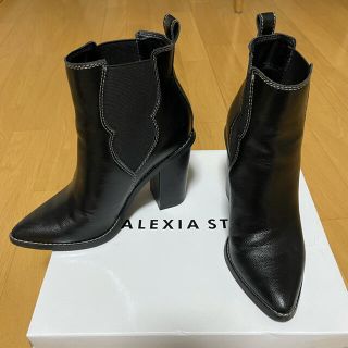 ALEXIASTAN ショートブーツ黒 Sサイズ お値下げ中！