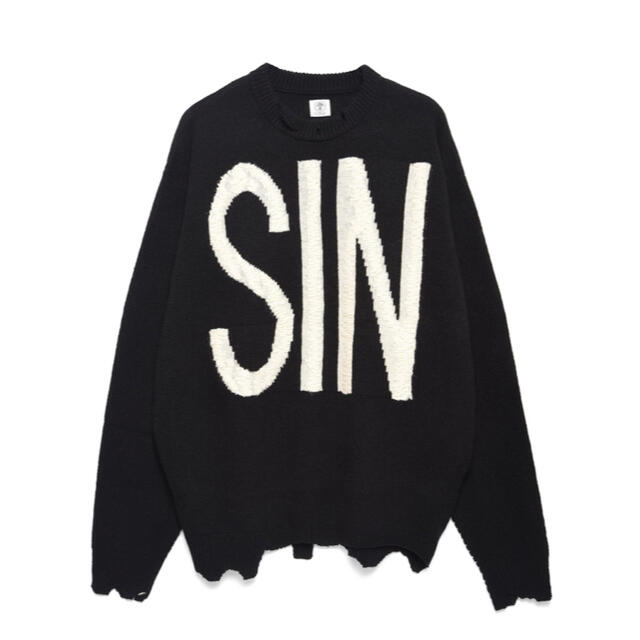 saint michael SIN ニット XL saint mxxxxxx 正式的 37730円引き www