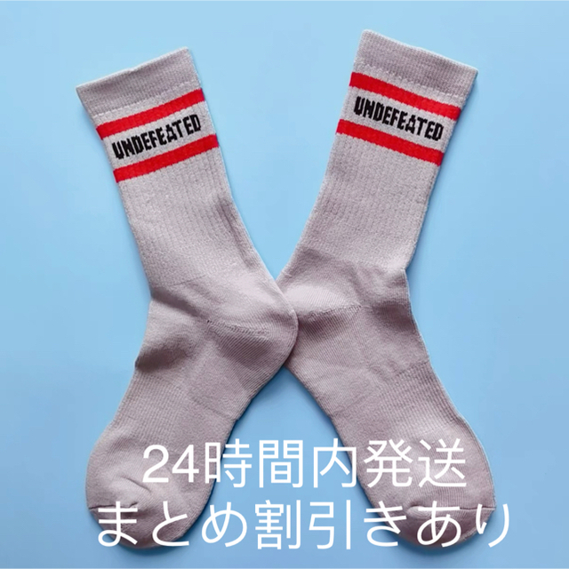 UNDEFEATED(アンディフィーテッド)のワンピース大好き様専用㊶㊿アンディフィーテッド undefeated ソックス メンズのレッグウェア(ソックス)の商品写真