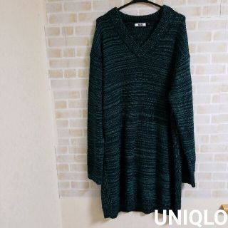 ユニクロ(UNIQLO)のUNIQLO  ニットワンピース(ひざ丈ワンピース)