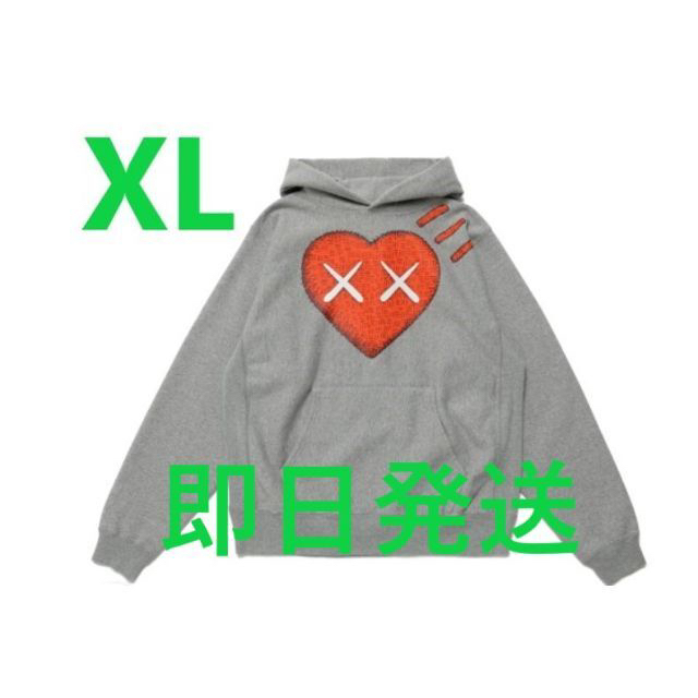 HUMAN MADE PIZZA HOODIE KAWS #1 XL