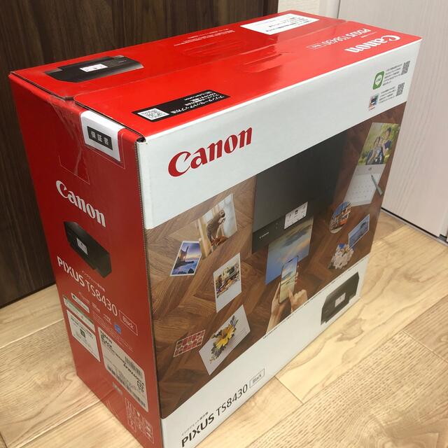 Canon(キヤノン)の【新品未使用】キヤノン インクジェット複合機 PIXUS TS8430 ブラック スマホ/家電/カメラのPC/タブレット(PC周辺機器)の商品写真