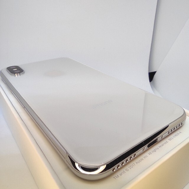 iPhone - ✨美品✨iphoneX 本体 256GB Silver SIMフリーの通販 by なな
