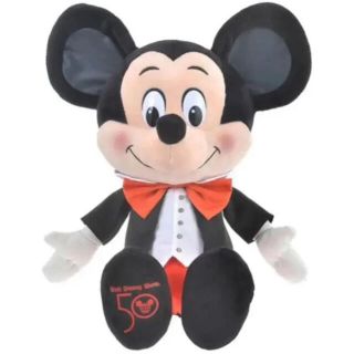 ディズニー(Disney)のディズニーワールド50周年　WDW ミッキー ミニーレトロぬいぐるみ 海外限定 (ぬいぐるみ)