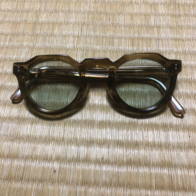 【売り切り最終値下げ】lesca LUNETIER 8mm ヴィンテージメガネメンズ