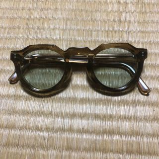 アヤメ(Ayame)の【売り切り最終値下げ】lesca LUNETIER 8mm ヴィンテージメガネ(サングラス/メガネ)