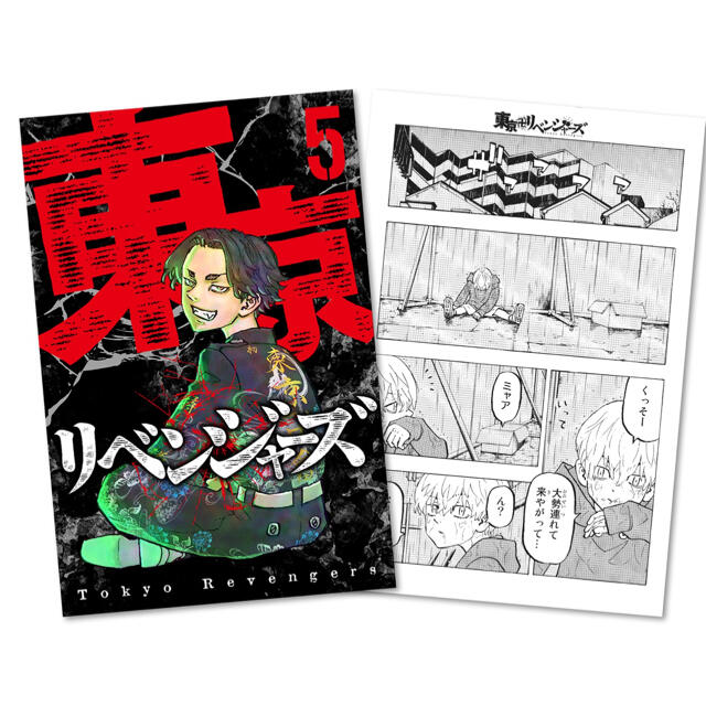 東京リベンジャーズ DVD 5巻特典　ブックレットのみ エンタメ/ホビーの漫画(少年漫画)の商品写真