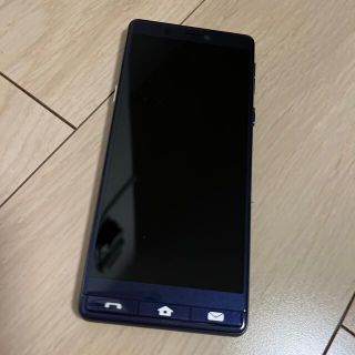 ソフトバンク(Softbank)のソフトバンク シンプルスマホ5 ネイビー(スマートフォン本体)