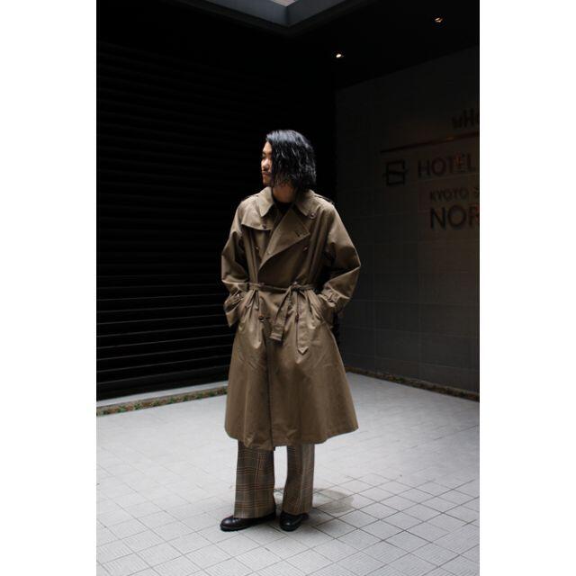 UNITED ARROWS(ユナイテッドアローズ)のAuralee FINX CHAMBRAY BIG TRENCH COAT メンズのジャケット/アウター(トレンチコート)の商品写真