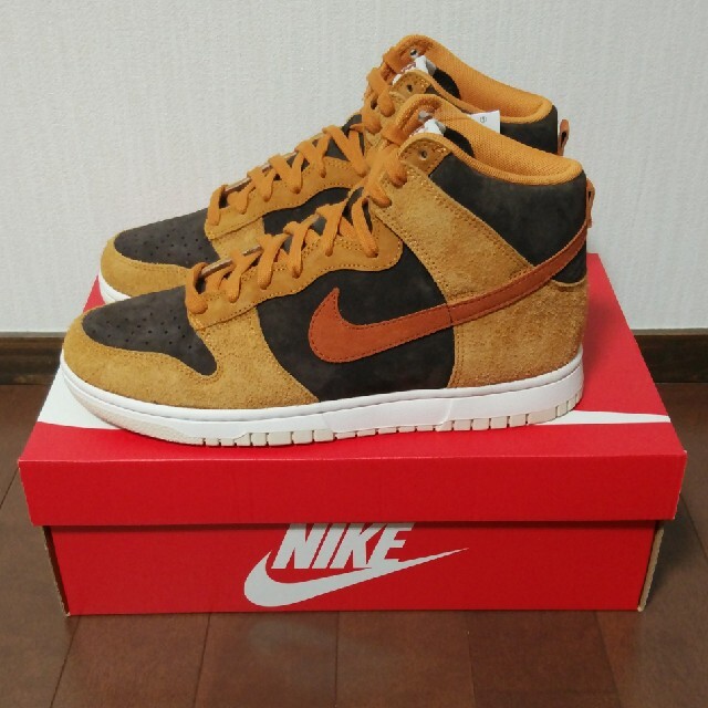 NIKE DUNK HIGH PRM "DARK CURRY" 26.5cm