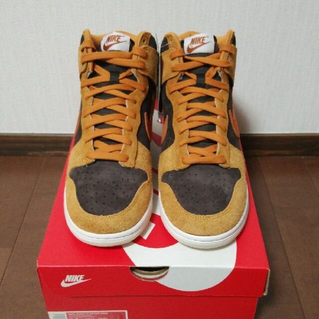 NIKE DUNK HIGH PRM "DARK CURRY" 26.5cm