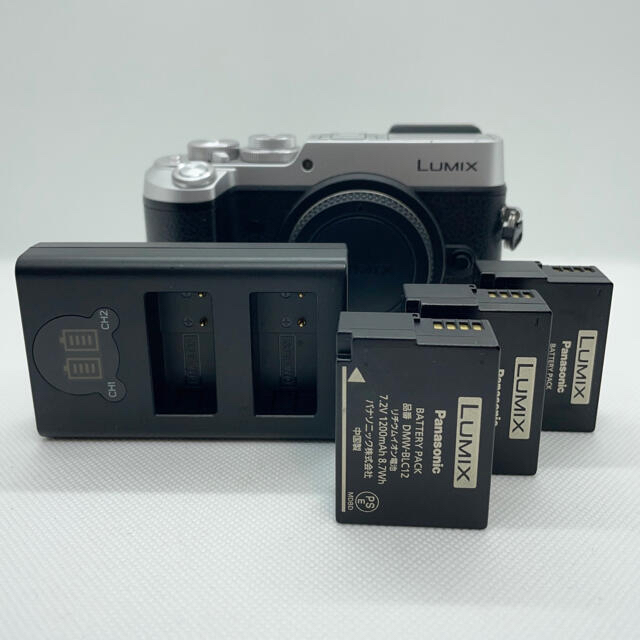 PANASONIC LUMIX GX8 ミラーレス一眼 ボディ バッテリー3個カメラ