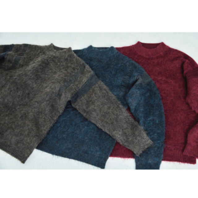 yashiki 17AW utsuroi mohair knit/モヘアニット