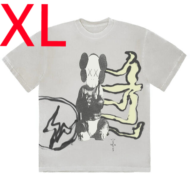 FRAGMENT(フラグメント)のKAWS×TRAVIS SCOTT×FRAGMENT Tシャツ メンズのトップス(Tシャツ/カットソー(半袖/袖なし))の商品写真