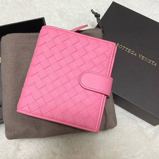 最安値 Bottega Veneta - 新品未使用 ボッテガ 二つ折り財布 財布