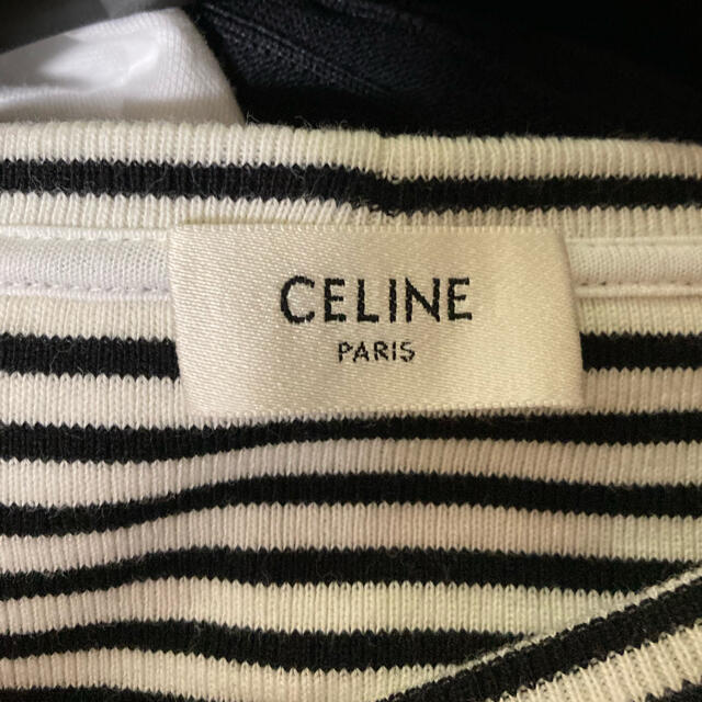 celine(セリーヌ)のセリーヌ CELINE エディスリマン 金子綾さん着用 ボーダートップス レディースのトップス(カットソー(長袖/七分))の商品写真