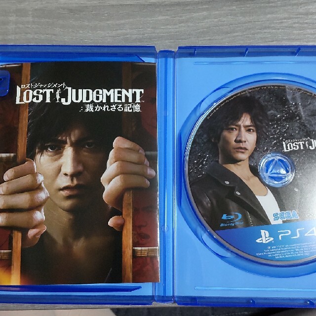 LOST JUDGMENT：裁かれざる記憶 PS4 エンタメ/ホビーのゲームソフト/ゲーム機本体(家庭用ゲームソフト)の商品写真