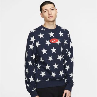 ナイキ(NIKE)のnikelab nrg star crewneck ナイキラボ 星 スウェット(スウェット)