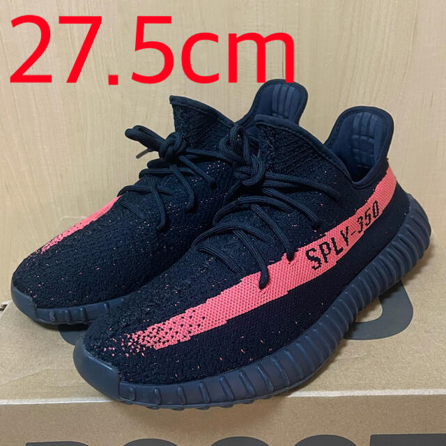 YEEZY BOOST 350 V2 " CORE BLACK RED "スニーカー