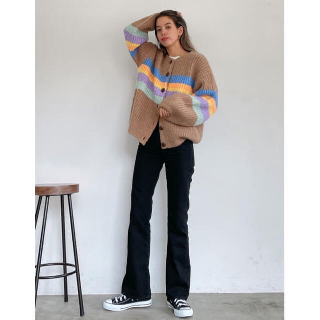 SeaRoomlynn(シールームリン)のvicente rainbow knit cardigan レディースのトップス(カーディガン)の商品写真