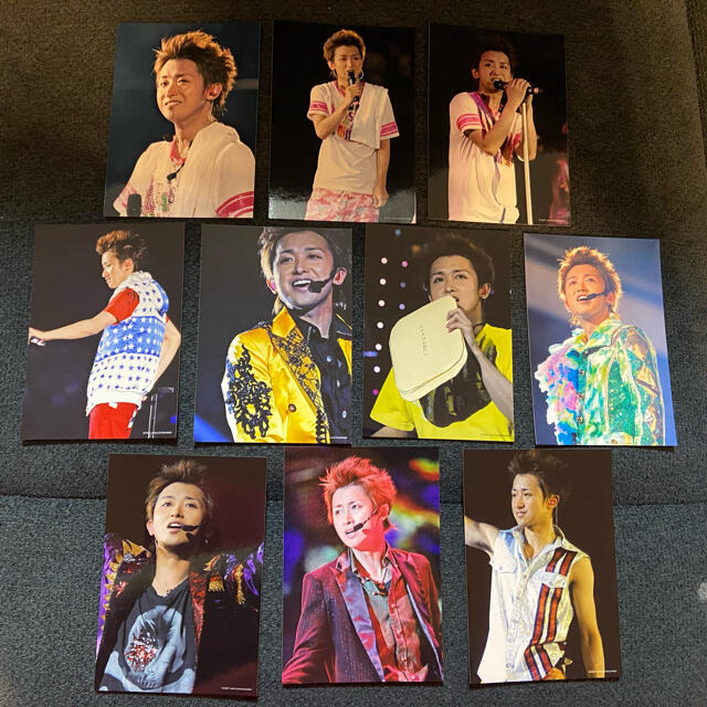 嵐(アラシ)の値下げ☆嵐　大野智　公式写真　嵐ロゴ　ライブフォト　まとめ売り エンタメ/ホビーのタレントグッズ(アイドルグッズ)の商品写真