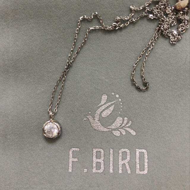 F.BIRD 一粒ダイヤネックレス レディースのアクセサリー(ネックレス)の商品写真