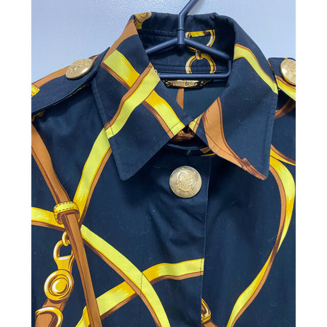 DRESSCAMP(ドレスキャンプ)のDRESSCAMP GORETEX 総柄コート レディースのジャケット/アウター(トレンチコート)の商品写真
