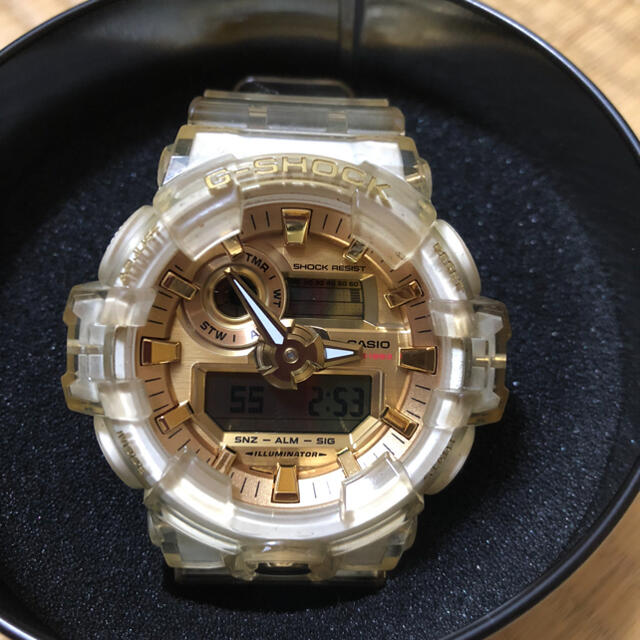 G-SHOCK 35周年モデル　グレイシアゴールド