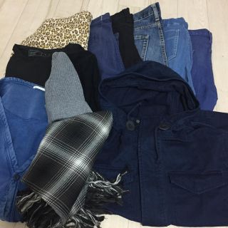 ユニクロ(UNIQLO)の<激安>3/30まで！メンズ☆ブランド服まとめ売り☆Ｌサイズ送料千円込み(Tシャツ/カットソー(七分/長袖))