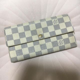 ルイヴィトン(LOUIS VUITTON)のLOUISVUITTON ルイヴィトン　ダミエ　アズール　財布　長財布(財布)