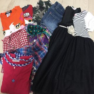 ジャンクストアー(JUNK STORE)の<激安>女の子ブランド服110～120まとめ売り☆(ワンピース)