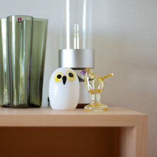 イッタラ(iittala)のBirds by Toikka ミニシエッポ脚付 レモン×アメジスト scope(置物)