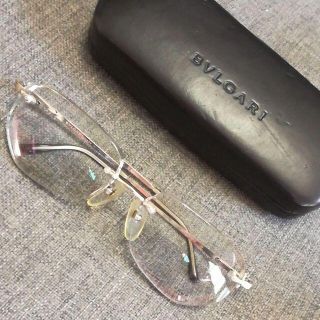 ブルガリ(BVLGARI)の742 A 美品　ブルガリ　BVLGARI　メガネ　度付き(サングラス/メガネ)