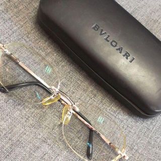 ブルガリ(BVLGARI)の744 A 美品　ブルガリ　BVLGARI　メガネ　度付き(サングラス/メガネ)