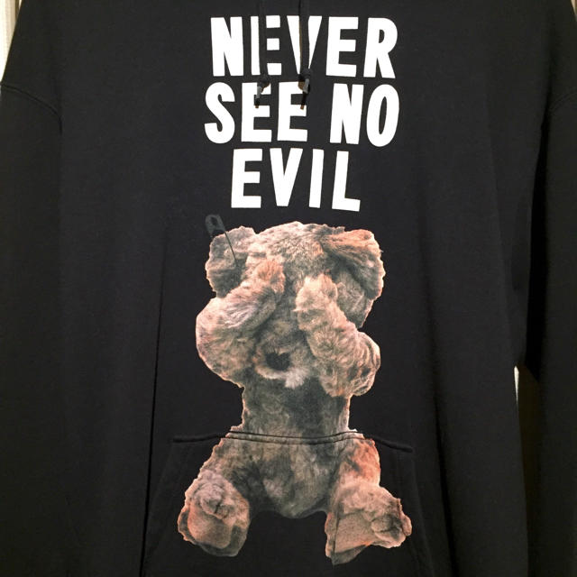 MILKBOY(ミルクボーイ)のMILKBOY NEVER SEE NO EVIL パーカー メンズのトップス(パーカー)の商品写真