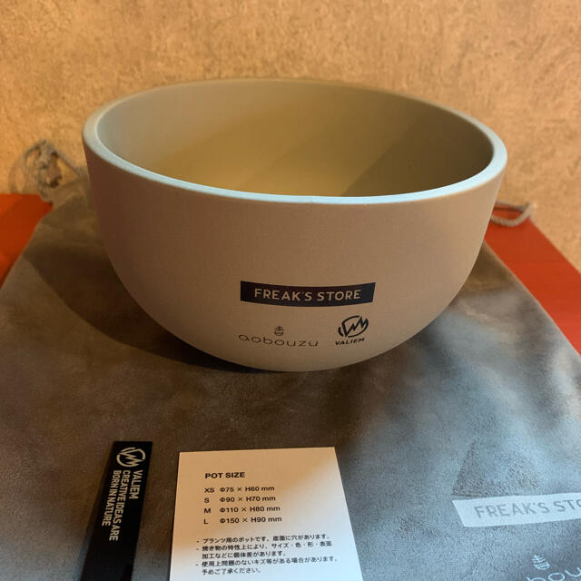 VALIEM 青坊主 FREAK’S STORE トリプルコラボ Bowl-S