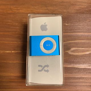 アップル(Apple)のAPPLE iPod shuffle 1GB ブルー 1GB2006 MA949(その他)