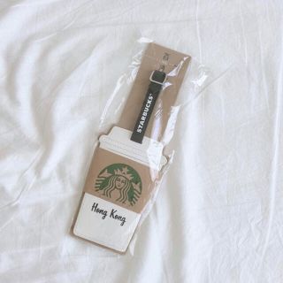 スターバックスコーヒー(Starbucks Coffee)の[新品] スターバックス Starbucks ラゲッジタグ 香港限定(スーツケース/キャリーバッグ)